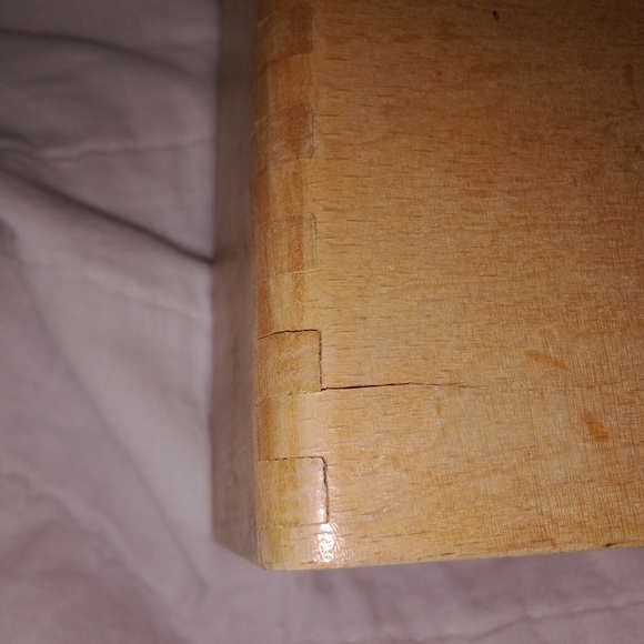 Mid Century Modern Wood Dovetail Rooster Salt And Pepper Shakers Made In Japan - Picture 8 of 10